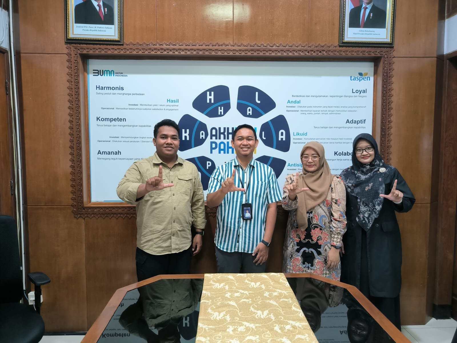 Perkuat Sinergi Industri, Prodi Akuntansi Syariah Jajaki Kerja Sama Strategis Dan Program Internship Dengan PT TASPEN